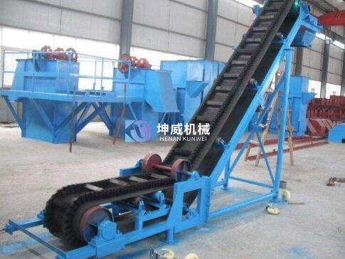 大傾角皮帶輸送機 大傾角皮帶輸送機